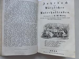 - Deutscher Volks-Kalender und Jahrbuch des Nützlichen und Unterhaltenden. Hsg. v. F.W. Gubitz. M...