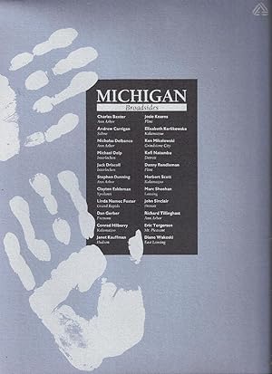 Seller image for MICHIGAN BROADSIDES for sale by Charles Agvent,   est. 1987,  ABAA, ILAB