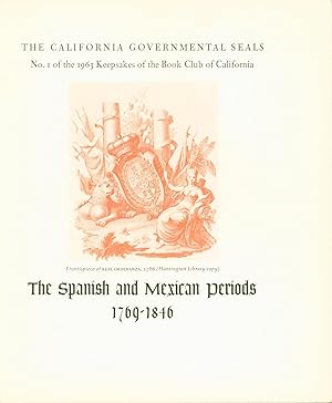 The California Government Seals: 1963 Keepsakes of the Book Club of California