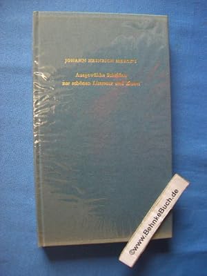 Imagen del vendedor de Johann Heinrich Mercks Ausgewhlte Schriften zur schnen Literatur und Kunst : Ein Denkmal. Hrsg. von Adolf Stahr, Deutsche Neudrucke : Reihe Texte des 19. Jahrhunderts a la venta por Antiquariat BehnkeBuch