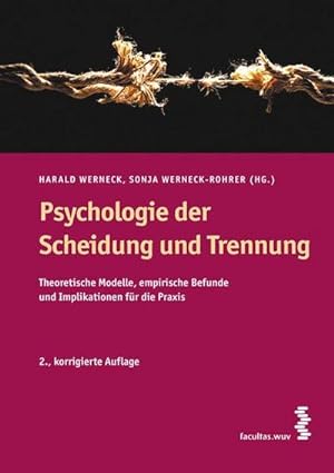 Immagine del venditore per Psychologie der Scheidung und Trennung venduto da AHA-BUCH GmbH