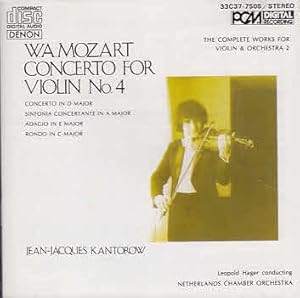 Mozart : Concerto No.4 in D Major, KV218 The complete works for Violin & Orchestra, 2