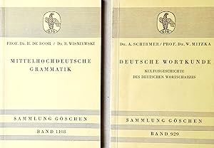 Bild des Verkufers fr Mittelhochdeutsche Grammatik. 2., verbesserte und ergnzte Auflage. zum Verkauf von Versandantiquariat Ruland & Raetzer