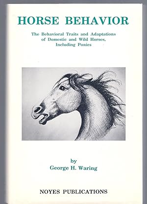 HORSE BEHAVIOR, First Printing HC w/DJ