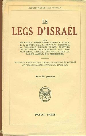 Immagine del venditore per Le Legs d'Israel venduto da dansmongarage