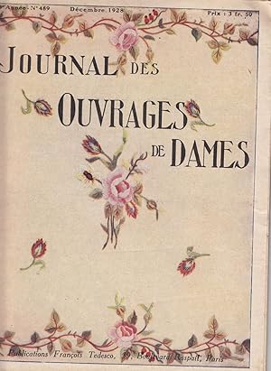 Journal des Ouvrages de Dames no 489 Décembre 1928