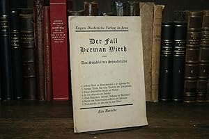 Immagine del venditore per Der Fall Herman Wirth oder das Schicksal des Schpfertums. Ein Bericht. Inhalt: Offener Brief an Staatsminister a.D. Schmidt-Ott; Herman Wirth, an einige Vertreter der Vorgeschichte; Einige absprechende Urteile als Beispiel; zu den absprechenden Urteilen, Hans Mhlestein, Wirths Aufgang der Menschheit, Urteile von Universittsprofessoren und Zeitungen, Nordamerika, die alte oder die neue Welt? venduto da Daniel Zachariah