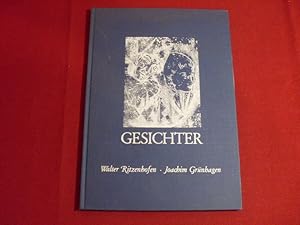 Bild des Verkufers fr GESICHTER. Aufgesprt von Walter Ritzenhofen. zum Verkauf von INFINIBU KG