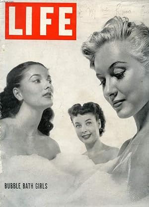 Seller image for LIFE, INTERNATIONAL EDITION, VOL. 9, N 7, SEPT. 1950 (Contents: THE WORLD S EVENTS. BIG PIPELINE ARMS TROOPS FOR BIG PUSH. LIGHTNING ELECTRIFIES NORTH DAKOTA LANDSCAPE. THE RUSSIANS UNCOVER A RICH INDIANAN. THE ROKS PROVE.) for sale by Le-Livre