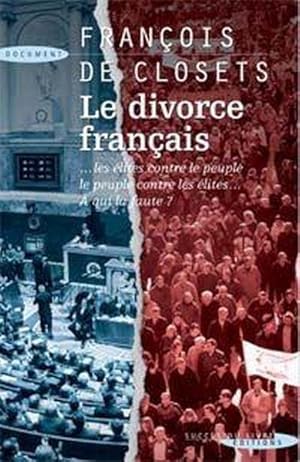 Bild des Verkufers fr Le divorce franais zum Verkauf von Chapitre.com : livres et presse ancienne