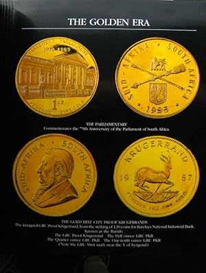 GOLD & KRUGER COINS OF SOUTH AFRICA. A COMPLETE PICTORIAL RECORD OF THE DESIGNS OF ALL THE GOLD &...