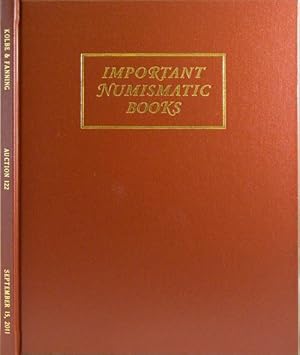 AUCTION SALE 122. IMPORTANT NUMISMATIC LITERATURE