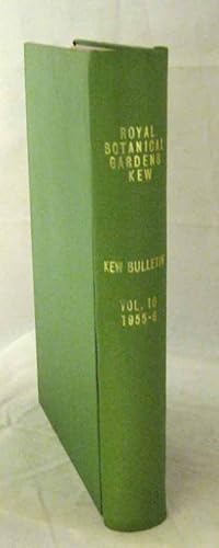 Kew Bulletin 1955 [Volume 10 Parts 1-4]