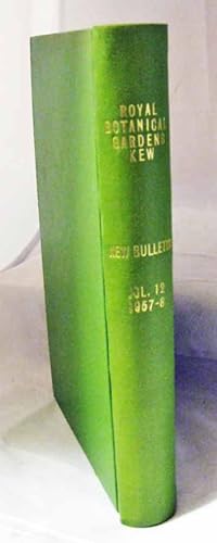 Kew Bulletin 1957 [Volume 12 Parts 1-3]