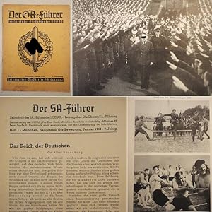 Seller image for Der SA.-Fhrer. Zeitschrift der SA.-Fhrer der NSDAP. Heft 1 Januar 1944, 9.Jahrgang Dieses Buch wird von uns nur zur staatsbrgerlichen Aufklrung und zur Abwehr verfassungswidriger Bestrebungen angeboten (86 StGB) for sale by Galerie fr gegenstndliche Kunst