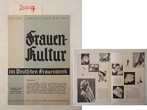 Seller image for Frauen-Kultur im Deutschen Frauenwerk. Zeitschrift des Deutschen Frauenwerkes * Fnftes Heft Mai 1941 for sale by Galerie fr gegenstndliche Kunst