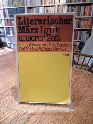 Literarischer März. Lyrik unserer Zeit.