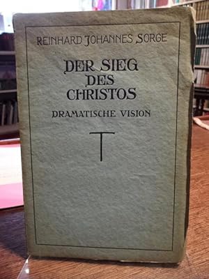Imagen del vendedor de Der Sieg des Christos. Dramatische Vision. a la venta por Antiquariat Floeder