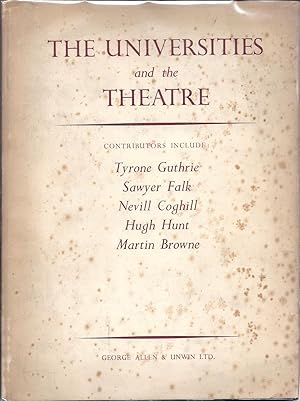 Seller image for The Universities and the Theatre for sale by Alplaus Books