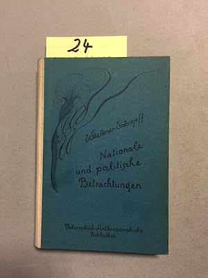 Bild des Verkufers fr Ausgewhlte Werke - Vierter Band: Nationale und politische Betrachtungen zum Verkauf von Bookstore-Online