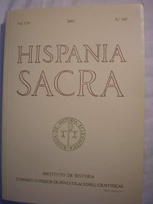 Seller image for Hispania Sacra Num. 109 - Vol. LIV - Enero-Junio 2002 for sale by Librera Antonio Azorn