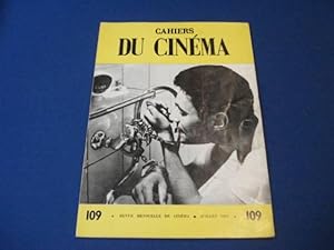 Cahiers du Cinéma. Juillet 1960. N° 109
