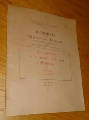 Les cyclones de la saison 1948-1949 à Madagascar