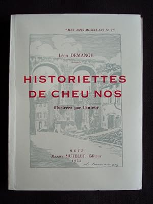 Imagen del vendedor de Historiettes de Cheu Nos a la venta por Librairie Ancienne Zalc