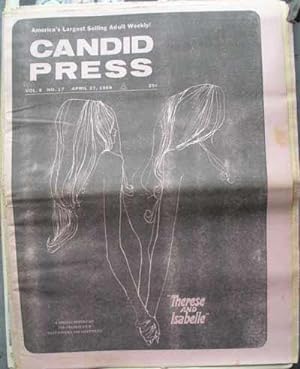 CANDID PRESS; America's Largest Selling Adult Weekly! Vol. 8, No. 17, April 27, 1969