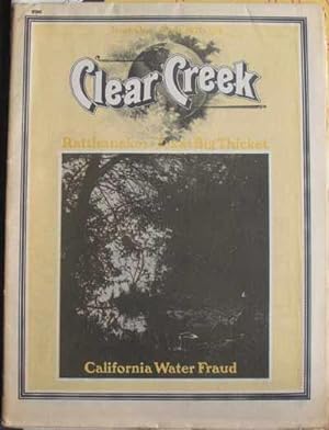 Imagen del vendedor de CLEAR CREEK; The Environmental Viewpoint No. 1, April 1971 a la venta por Alta-Glamour Inc.