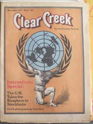 Imagen del vendedor de CLEAR CREEK; The Environmental Viewpoint No. 9, December 1971 a la venta por Alta-Glamour Inc.