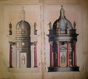 Bild des Verkufers fr Seccin del Sagrario del Altar Maior de San Lorenzo el Real del Escurial /-/ Ortographia del Sagrario del Altar Maior de San Lorenzo el Real del Escurial. zum Verkauf von Librera Anticuaria Antonio Mateos