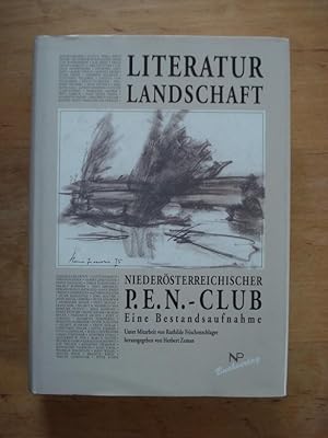 Bild des Verkufers fr Literaturlandschaft Niedersterreichischer P.E.N.-Club zum Verkauf von Antiquariat Birgit Gerl