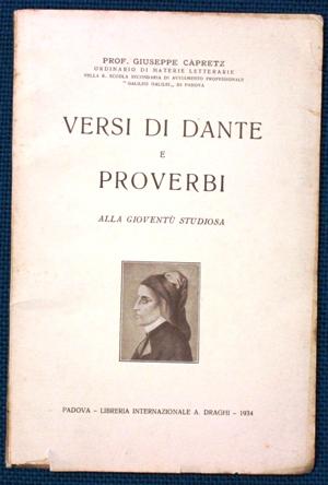 versi di Dante e proverbi