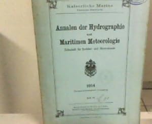 Seller image for Annalen der Hydrographie und Maritimen Meteorologie. Zeitschrift fr Seefahrt- und Meereskunde. 42. Jahrg., Heft VI. 1914. for sale by Zellibooks. Zentrallager Delbrck