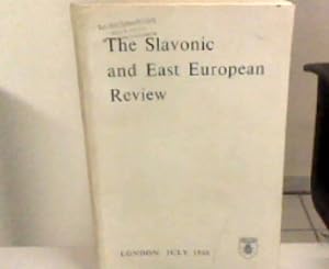 Bild des Verkufers fr The slavonic and east european review. Volume XLIV. Number 103., July 1966. zum Verkauf von Zellibooks. Zentrallager Delbrck