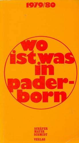 Bild des Verkufers fr Wo ist was in Paderborn. Wissenswertes, Wichtiges, Informatives. zum Verkauf von Online-Buchversand  Die Eule