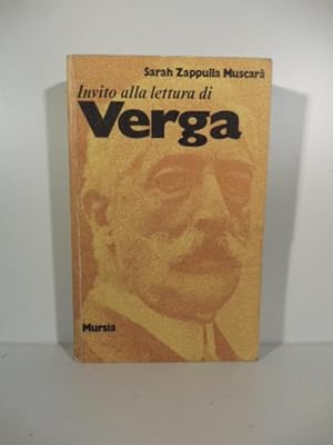 Bild des Verkufers fr Invito alla lettura di Giovanni Verga zum Verkauf von Coenobium Libreria antiquaria