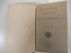 Della moneta a cura di Federico Nicolini