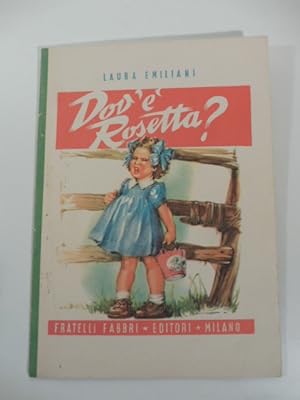 Dov'e' Rosetta?, Biblioteca dei fanciulli Fabbri editori