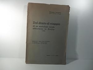 Dal diario di viaggio di un sociologo rurale attraverso la Sicilia (1933)