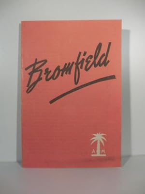Bromfield: un autore fra due continenti. (Pubblicita' editoriale Mondadori)