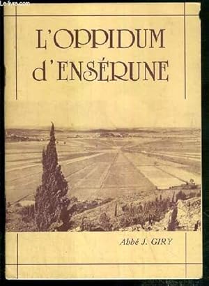 Imagen del vendedor de L'OPPIDUM D'ENSERUNE a la venta por Le-Livre