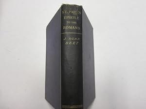 Image du vendeur pour Commentary on St. Paul`s EpistleTo The Romans mis en vente par Goldstone Rare Books