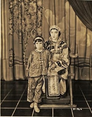 Rare Original Publicity Still of Two Actresses in Asian Costumes