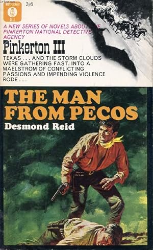 Bild des Verkufers fr THE MAN FROM PECOS (PINKERTON, 3) zum Verkauf von Le-Livre
