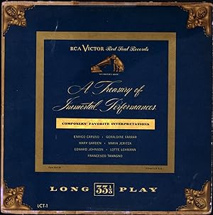Immagine del venditore per A Treasury of Immortal Performances / Composers' Favorite Interpretations (VINYL CLASSICAL LP) venduto da Cat's Curiosities