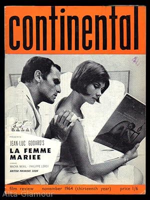 Seller image for CONTINENTAL FILM REVIEW November 1964 for sale by Alta-Glamour Inc.