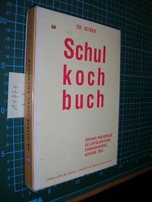 Dr. Oetker Schul-Kochbuch elektrisch.