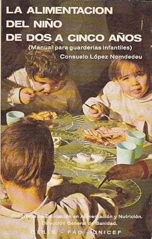 Seller image for LA ALIMENTACIN DEL NIO DE DOS A CINCO AOS (Manual para guarderas infantiles) for sale by Librera Vobiscum